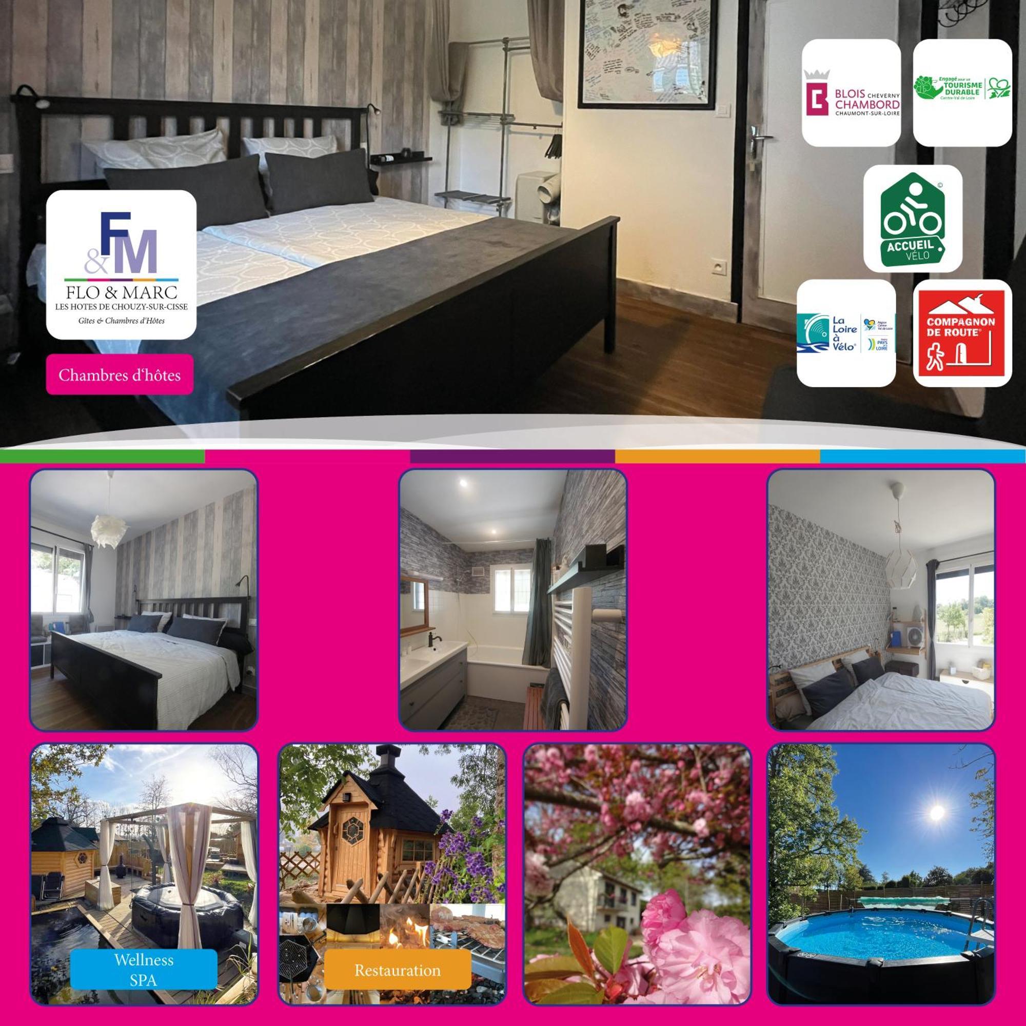 Chez Flo Et Marc Apartamento Chouzy-sur-Cisse Exterior foto